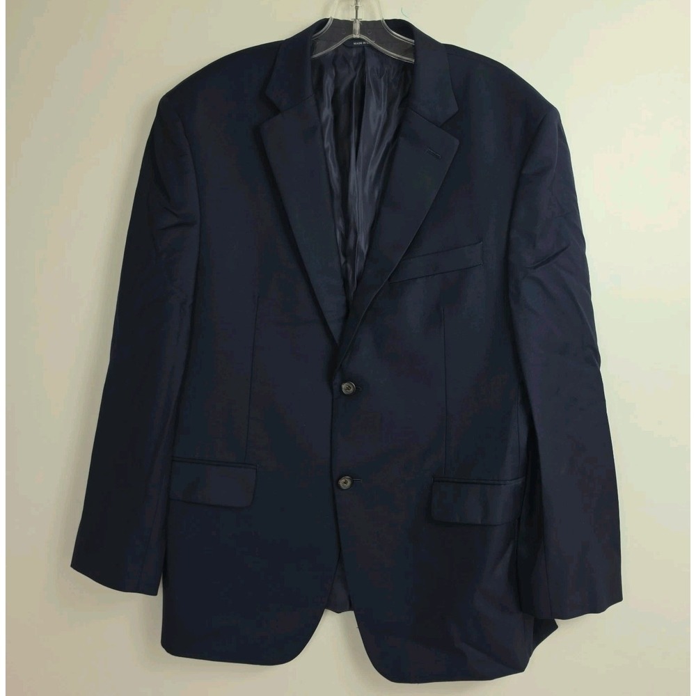 Ralph Lauren Ralph Blazer Men's Size 42S Navy Blue 100% Wool Two Button
